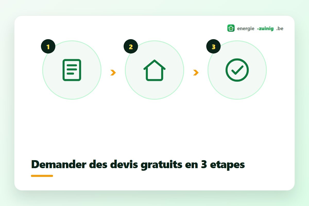 Demander des devis gratuits en 3 étapes : décrire le projet, recevoir des devis, comparer et décider