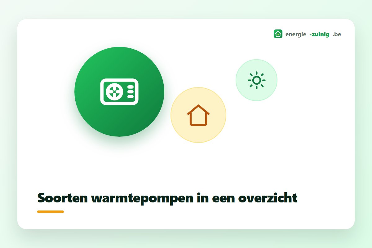 Soorten warmtepompen vergeleken: lucht, water, bodem en hybride